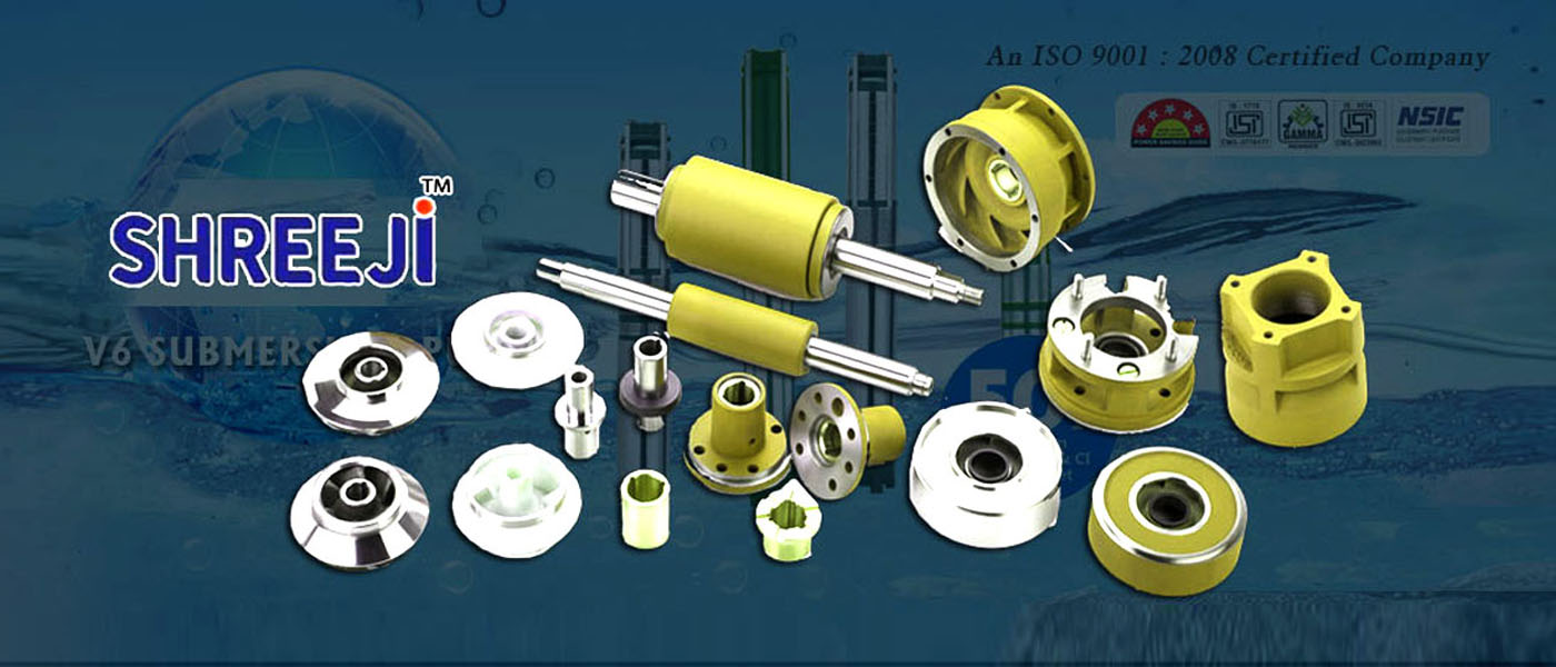 V3-V4-V5-V6-V8 Submesible Pump Parts Manufacturers Suppliers Rajkot Gujarat - India